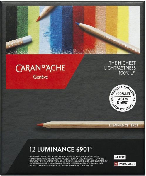 Карандаши цветные CARANDACHE Luminance 6901